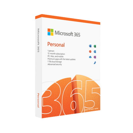 Microsoft 365 Personal | 1 User 1 Year | For PC, Mac, and Mobile | Digital Download - Astech Cloud Systems