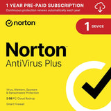 Norton 360 (PC/Mac) | Continuous Protection | Cloud Backup | 1-Year Subscription |  Digital Download