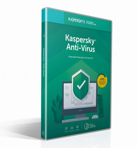 Kaspersky Anti-Virus | Essential Protection | Automatic Updates for the Entire License Period | 1 PC - Astech Cloud Systems
