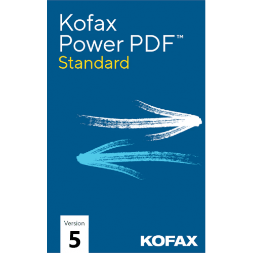 Kofax Power PDF Standard 5.0 - Lifetime License / 1-PC - Astech Cloud Systems