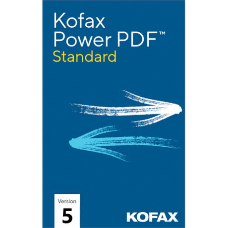 Kofax Power PDF Standard 5.0 - Lifetime License / 1-PC - Astech Cloud Systems