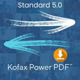 Kofax Power PDF Standard 5.0 - Lifetime License / 1-PC - Astech Cloud Systems