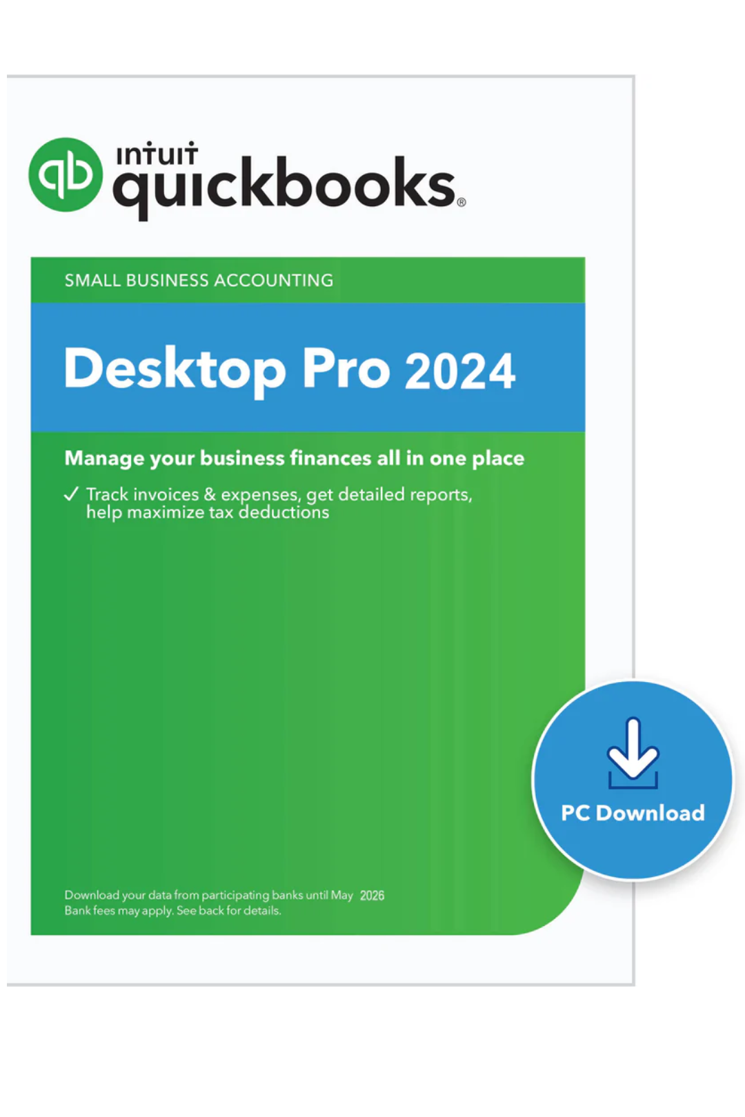 Intuit QuickBooks Desktop Pro 2024 | 3 Users