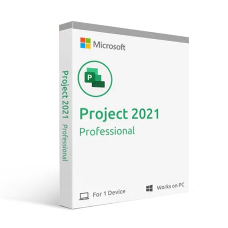 Microsoft Project Professional 2021 | License - 1 PC | Digital Download - Astech Cloud Systems